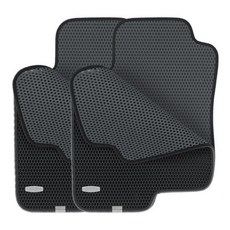 THEONE CARMAT 黑色版車用腳踏墊套組, Santa Fe TM, 現代