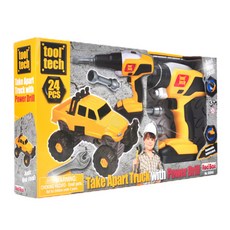 tooltech Redbox 汽車組裝電鑽玩具套組 24p 612R65044, 混色