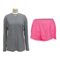 VENDIS 女款 Boy Meets Girl 防曬泳衣上衣 M226 + 開衩海灘短褲 A521