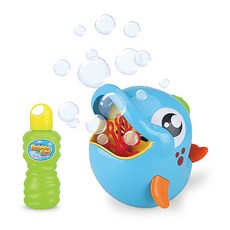 Baby Pure Dolphin 自動泡泡機+肥皂泡泡液236ml套裝, 混色, 1套