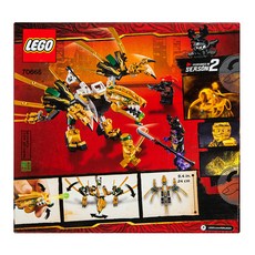 LEGO 樂高 旋風忍者系列黃金龍 70666, 混色