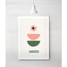 RYMD Balancing flower blocks 캔버스 액자