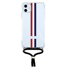 유스픽 프렌치2 목걸이 젤 하드 휴대폰 케이스