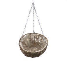 Dauef&J圓形鐵絲懸掛籃, 單色