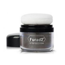 Furad2 一體式寬版黑髮粉底 67g, 自然黑, 1個