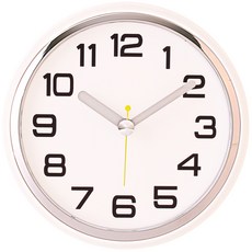 Timemall 國民鍍鉻吸盤浴室時鐘 JS9102, 混合色