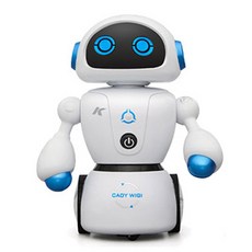 JJRC 어린이 ai 코딩 로봇 캐디위지, 일렉트릭블루, 1개