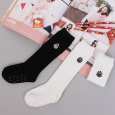 Kids Nory 兒童標準及膝襪 象牙白 2雙 + 黑色