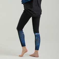 hmus 女款印花假兩件式泳褲