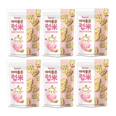 ispoon 米餅 50g, 洋蔥口味, 6包