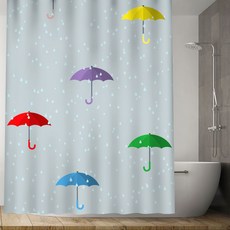 雨傘浴簾 180 x 180 cm, 1個