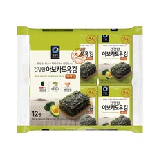 대상 건강한 아보카도유김 재래김, 48g, 1개