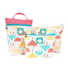 코니아일랜드 어린이집 방수파우치 3종 세트, 레인