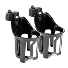 TALLSTOY 推車杯架, 黑色, 2入