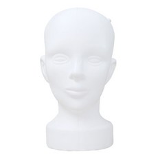 MADA 塑料頭模型, 白色的