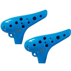 HDC YOUNG CHANG 中音陶笛, YO-12, 藍色, 2個