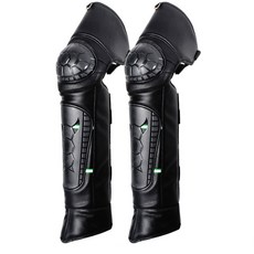 디빅 세이프 오토바이 방한 무릎보호대 세트, 블랙, 2개