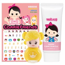 NBBEBE 孩童化妝品組 E款式, 清潔凝膠+貼紙+指甲油(隨機出貨), 1組