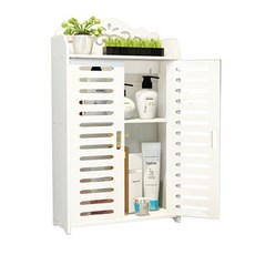 多功能浴室櫃壁掛式收納架, 單色, 1個