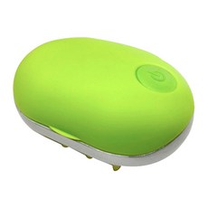 LEADLUSH頭髮震動按摩梳, 單品, 綠色