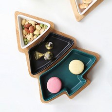 LUI & TAFEL 樹木木質派對盤, 混色, 1個