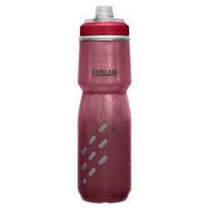 CAMELBAK Podium Chill 單車保溫水壺, 勃艮第穿孔, 710毫升