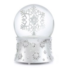 JARLL 雪花水球音樂盒雪球GG1501009, 混色