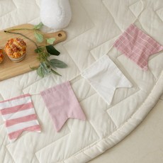 CASA VERDE 旗幟型裝飾三角旗, 粉紅色