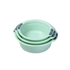 Jlife 多彩洗臉盆組, 薄荷綠, 1套