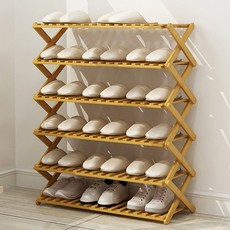 GAPANG 實木折疊鞋櫃6步700, 木杆