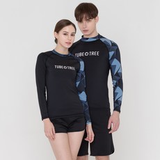 H.MUS Lil 情侶防曬衣上衣套裝, 混合色