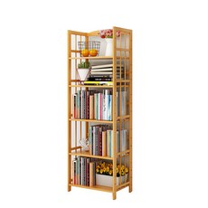 가팡 원목 심플 책상 선반 5단 500, 우드