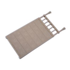 櫥櫃分層隔板架 棕色, 1個