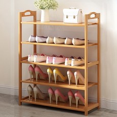 佳芳 原木多用途收納鞋櫃 700, 單一顏色, 5層