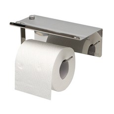 捲筒式衛生紙架, 銀色, 1組