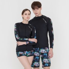 H.MURS Trebon 情侶拉鍊防曬上衣, 混合色