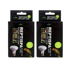스파크주 REPTISPA 데이라이트 UVA 파충류용 램프, 혼합색상, 2개