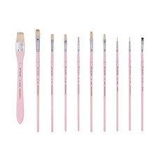 artsecret 藝術家的秘密 油畫壓克力海報畫筆, 10種, 1套