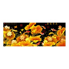 3D 鑽石畫 150 x 65 cm, 1個