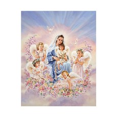 3D鑽石畫 40 x 50 cm, 天使們的合唱, 1個