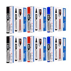 BlueMato Oily Magic B Mix 3 x 12p 套組 1, 黑色, 藍色, 紅色, 2套