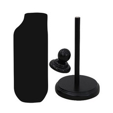 Madamade 迷你狗狗衣物模特兒 針織展示架組 基本款, （基本_黑色套裝）, 黑色