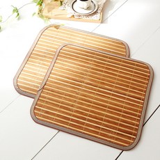 La Pomme 竹蓆坐墊 7.5mm 2入, 混色