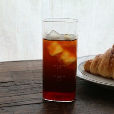 咖啡廳耐熱玻璃杯 400ml, 混合顏色, 6個