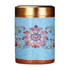 Gihyeon琺瑯菜陶瓷密封型茶罐 小, 天藍色, 1個