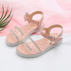 BEBEMARU 女童透明雙帶涼鞋 0840
