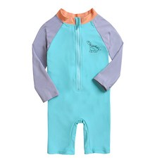 JOY MULTI 孩童恐龍圖案連身泳裝