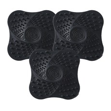 排水孔過濾網 黑色, 3個