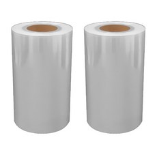 엠브이팩 PP실링용기 수동필름 245mm, 2개, 2개
