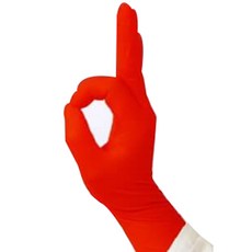 氯丁橡膠橡膠手套300 XS, 40件, 1盒